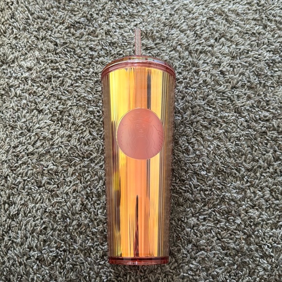 Starbucks Pink Iridescent Tumbler 24oz - Picture 1 of 7